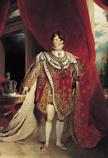 Sir Thomas Lawrence Coronation portrait of George IV China oil painting art
